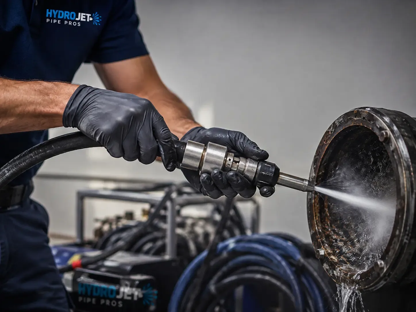 Hydro Jet Pipe Descaling in Charlotte, AR